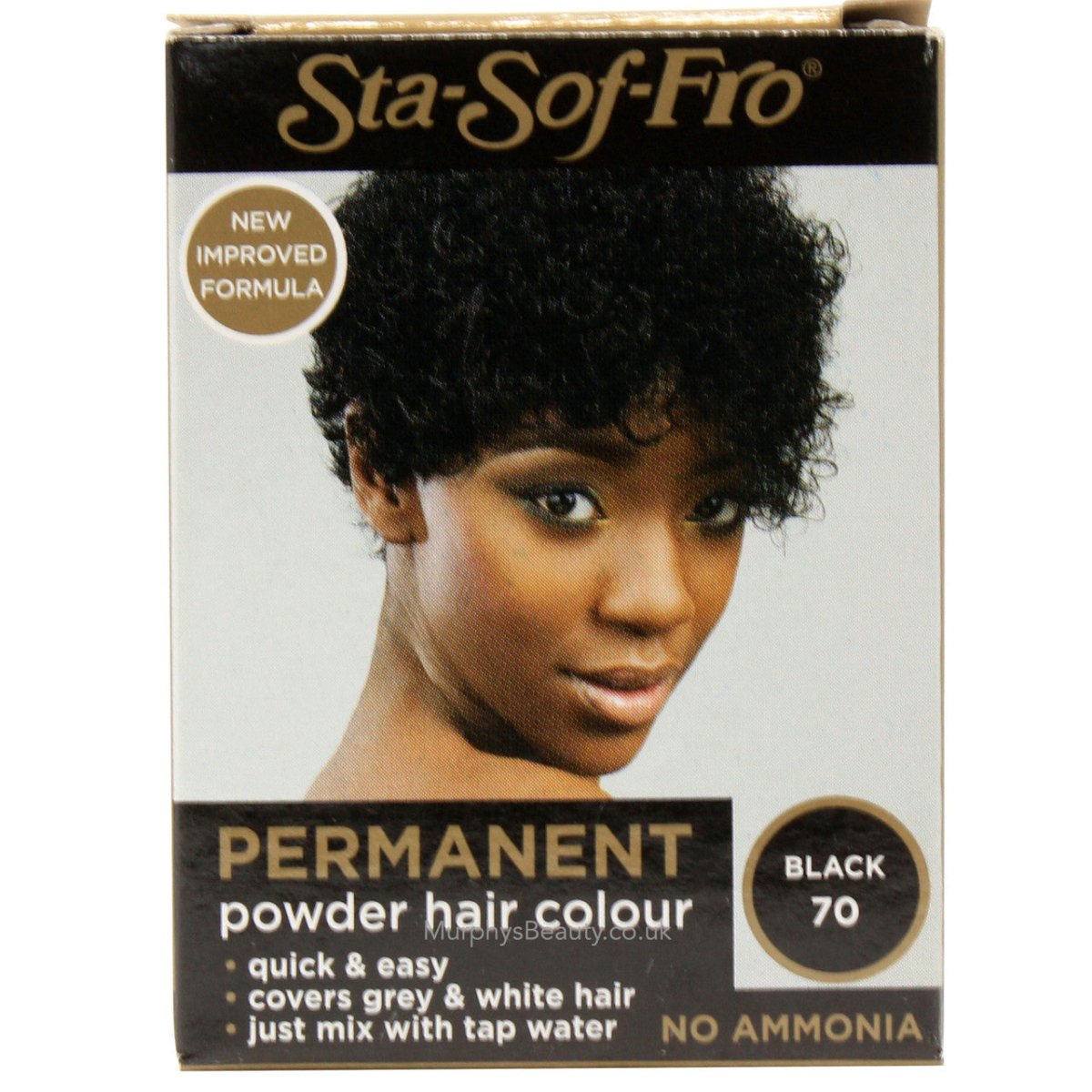 Sta-Sof-Fro Permanent Powder Hair Colour - Southwestsix Cosmetics Sta-Sof-Fro Permanent Powder Hair Colour Southwestsix Cosmetics Southwestsix Cosmetics 6001374047800 Black-70 Sta-Sof-Fro Permanent Powder Hair Colour
