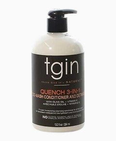 Tgin Quench 3 In 1 Co Wash Conditioner And Detangler - Southwestsix Cosmetics Tgin Quench 3 In 1 Co Wash Conditioner And Detangler Conditioner tgin Southwestsix Cosmetics Tgin Quench 3 In 1 Co Wash Conditioner And Detangler