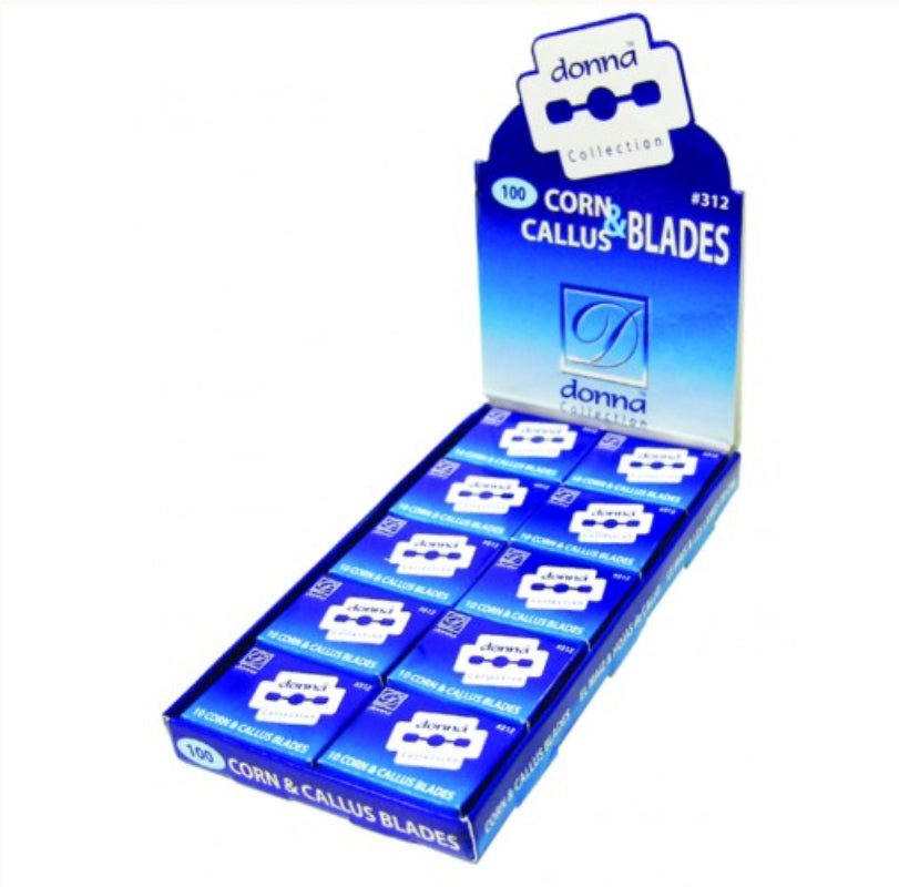 Titan Donna 100pcs Corn & Callus Blades - Southwestsix Cosmetics Titan Donna 100pcs Corn & Callus Blades Accessories Titan Donna Southwestsix Cosmetics Titan Donna 100pcs Corn & Callus Blades