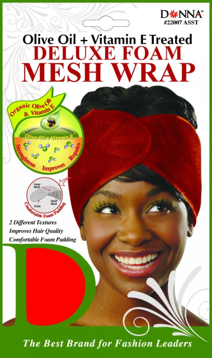 Titan Donna Oil Treated Deluxe Foam Mesh Wrap - Southwestsix Cosmetics Titan Donna Oil Treated Deluxe Foam Mesh Wrap Accessories Titan Donna Southwestsix Cosmetics Black Titan Donna Oil Treated Deluxe Foam Mesh Wrap