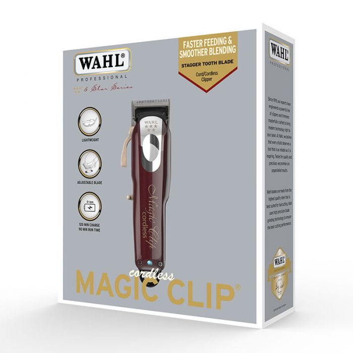Wahl 5 Star Cordless Magic Clip - Southwestsix Cosmetics Wahl 5 Star Cordless Magic Clip Hair Clippers & Trimmers Wahl Southwestsix Cosmetics 6U-3WO7-BF99 Wahl 5 Star Cordless Magic Clip