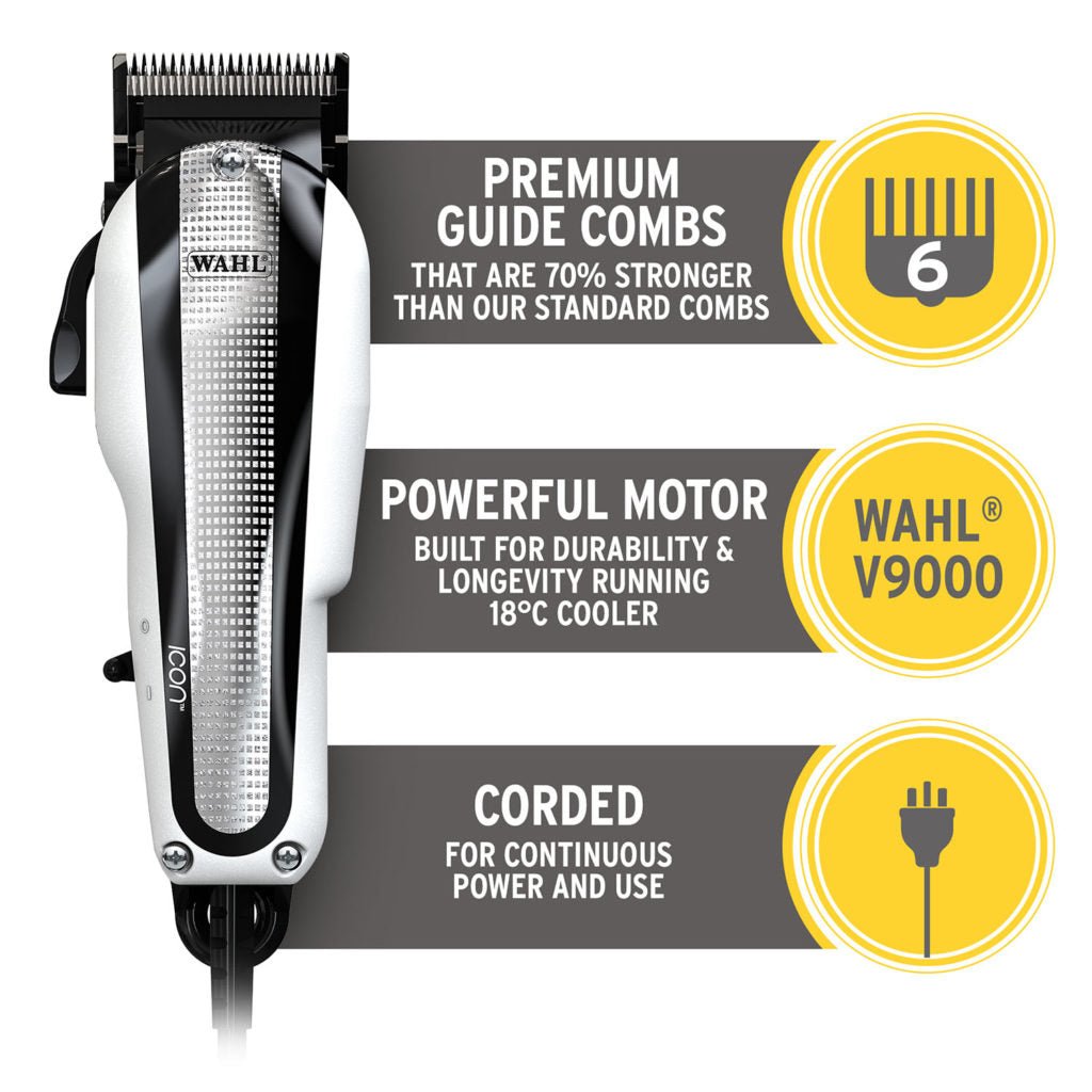 Wahl Icon Clipper - Southwestsix Cosmetics Wahl Icon Clipper Horse Clippers & Trimmers Wahl Southwestsix Cosmetics 5037127021415 Wahl Icon Clipper