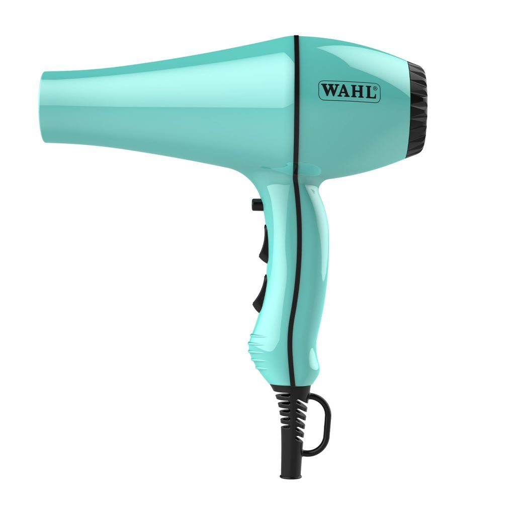 Wahl PowderDry Hair Dryer - Southwestsix Cosmetics Wahl PowderDry Hair Dryer BlowDryer Wahl Southwestsix Cosmetics Teal Wahl PowderDry Hair Dryer