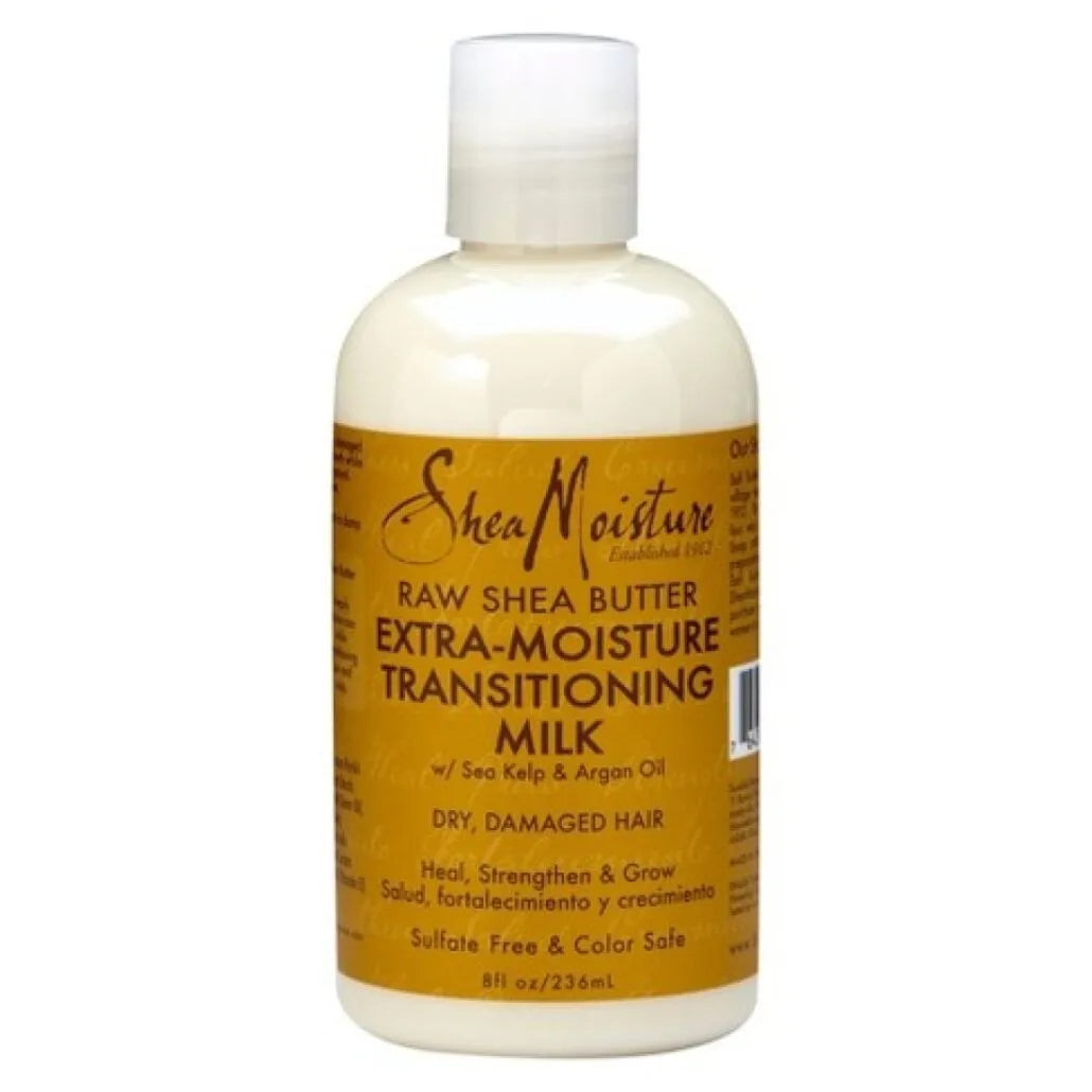 Shea Moisture Raw Shea Butter Extra-Moisturising Transitioning Milk w/ Sea Kelp & Argan Oil