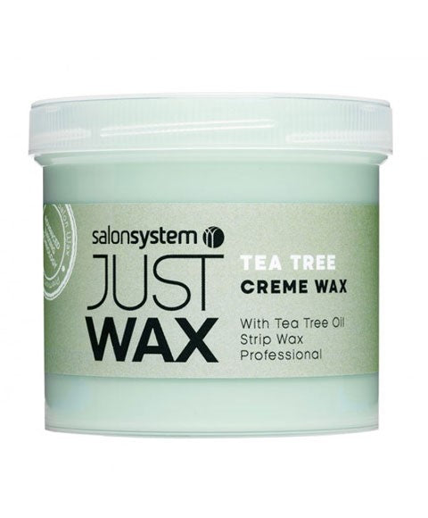 Salon system- Just Wax Tea Tree Creme Wax