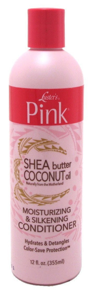 Luster’s Pink Shea Butter Coconut Oil - Moisturising & Silkening Conditioner 355ml
