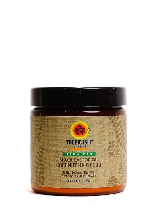 TROPIC ISLE LIVING BLACK CASTOR OIL HAIR FOOD 4oz