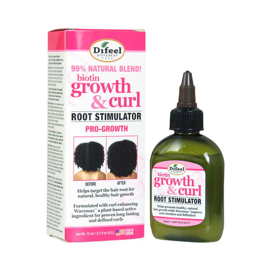 Difeel: Growth & Curl Biotin Hair Oil 2.5oz