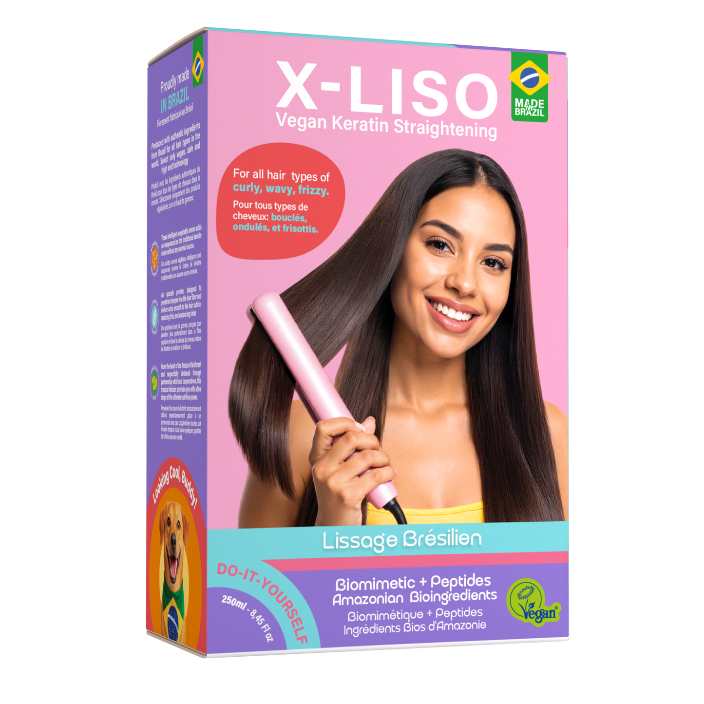 X-Liso Vegan Keratin Straightening Kit