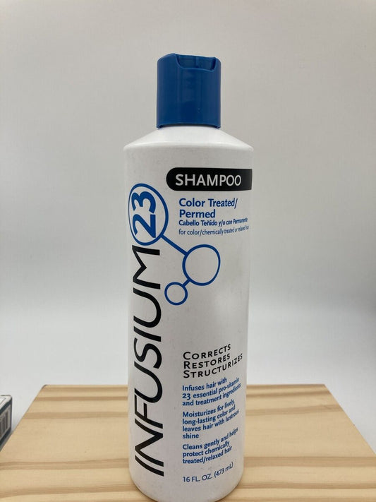 Infusium 23 SHAMPOO For Color Treated Permed Hair Corrects Restores 16oz - Southwestsix Cosmetics Infusium 23 SHAMPOO For Color Treated Permed Hair Corrects Restores 16oz Southwestsix Cosmetics Southwestsix Cosmetics 08916594610 Infusium 23 SHAMPOO For Color Treated Permed Hair Corrects Restores 16oz