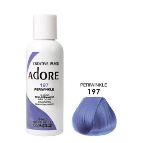 Adore Semi Permanent Hair Color - Southwestsix Cosmetics Adore Semi Permanent Hair Color Hair Dyes Adore Southwestsix Cosmetics 197 Periwinkle Adore Semi Permanent Hair Color