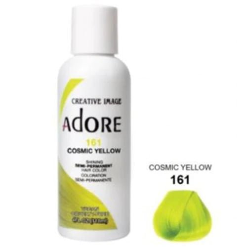 Adore Semi Permanent Hair Color - Southwestsix Cosmetics Adore Semi Permanent Hair Color Hair Dyes Adore Southwestsix Cosmetics 161 Cosmic Yellow Adore Semi Permanent Hair Color