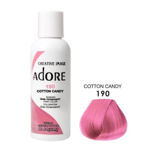 Adore Semi Permanent Hair Color - Southwestsix Cosmetics Adore Semi Permanent Hair Color Hair Dyes Adore Southwestsix Cosmetics 190 Cotton Candy Adore Semi Permanent Hair Color