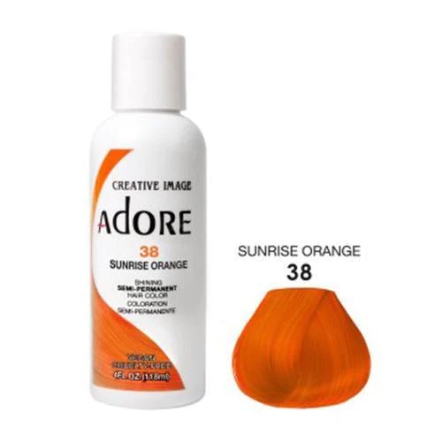 Adore Semi Permanent Hair Color - Southwestsix Cosmetics Adore Semi Permanent Hair Color Hair Dyes Adore Southwestsix Cosmetics II-0M3D-L0S4 38 Sunrise Orange Adore Semi Permanent Hair Color