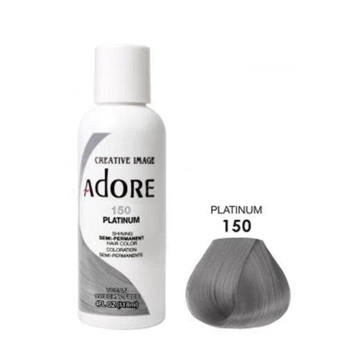 Adore Semi Permanent Hair Color - Southwestsix Cosmetics Adore Semi Permanent Hair Color Hair Dyes Adore Southwestsix Cosmetics MH-QSHP-0KGI 150 Platinum Adore Semi Permanent Hair Color