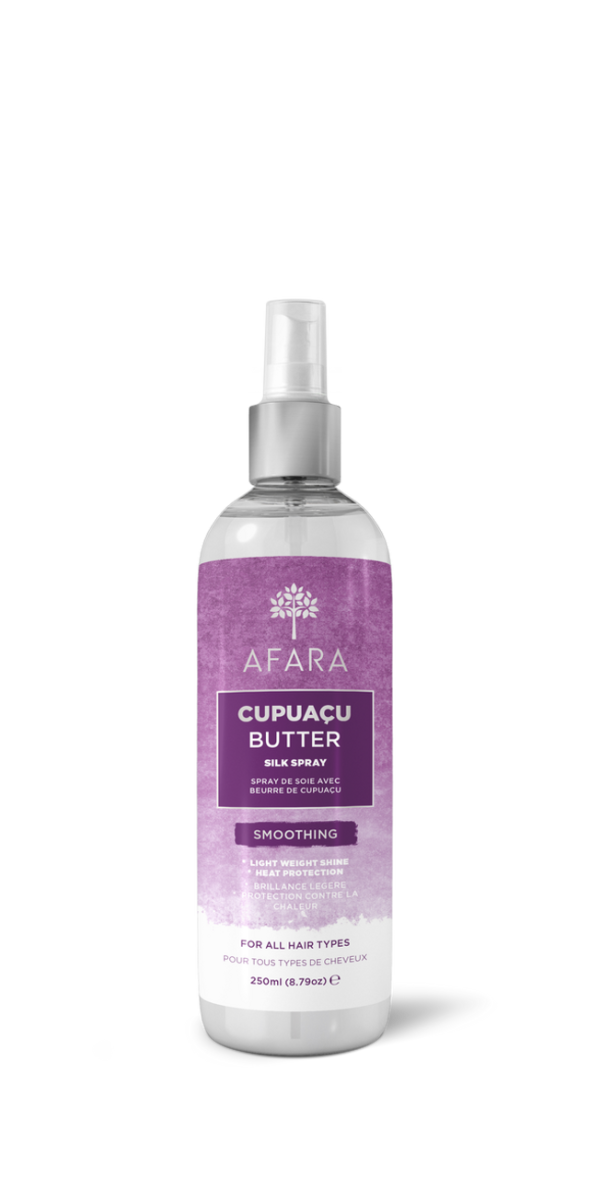 Afara Cupuaçu Butter Silk Spray 8.79oz - Southwestsix Cosmetics Afara Cupuaçu Butter Silk Spray 8.79oz Hair Spray Afara Southwestsix Cosmetics Afara Cupuaçu Butter Silk Spray 8.79oz