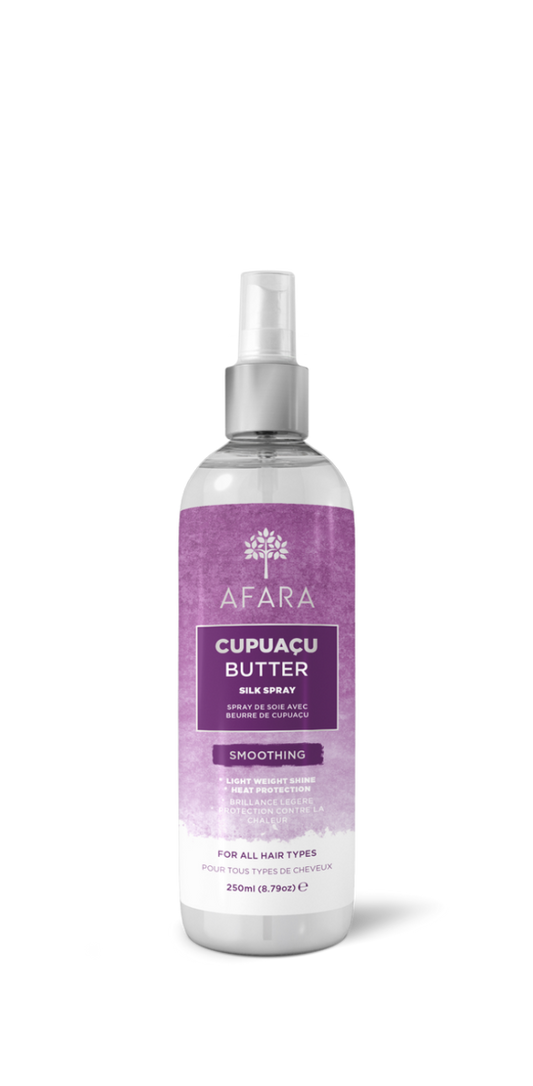 Afara Cupuaçu Butter Silk Spray 8.79oz - Southwestsix Cosmetics Afara Cupuaçu Butter Silk Spray 8.79oz Hair Spray Afara Southwestsix Cosmetics Afara Cupuaçu Butter Silk Spray 8.79oz