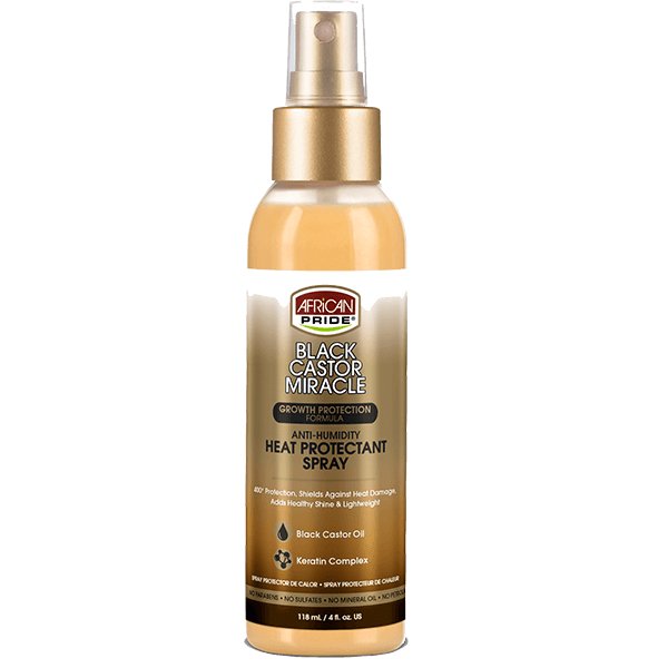 African Pride Black Castor Miracle Anti-Humidity Heat Protectant Spray 4oz - Southwestsix Cosmetics African Pride Black Castor Miracle Anti-Humidity Heat Protectant Spray 4oz Heat Protector African Pride Southwestsix Cosmetics 802535487048 African Pride Black Castor Miracle Anti-Humidity Heat Protectant Spray 4oz