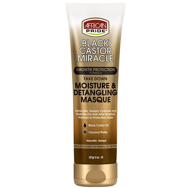 African Pride Black Castor Miracle Take Down Moisture & Detangling Masque 8oz - Southwestsix Cosmetics African Pride Black Castor Miracle Take Down Moisture & Detangling Masque 8oz Hair Masque African Pride Southwestsix Cosmetics African Pride Black Castor Miracle Take Down Moisture & Detangling Masque 8oz