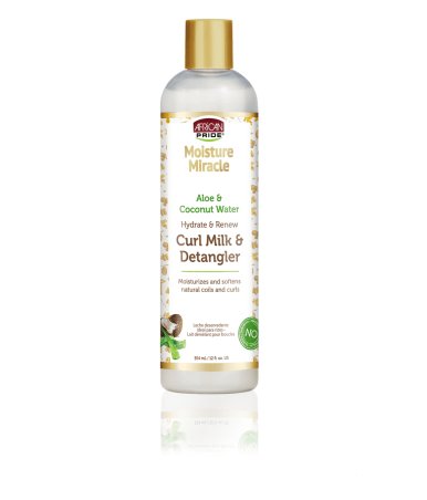 African Pride Moisture Miracle Curl Milk & Detangler 12oz - Southwestsix Cosmetics African Pride Moisture Miracle Curl Milk & Detangler 12oz Detangler African Pride Southwestsix Cosmetics African Pride Moisture Miracle Curl Milk & Detangler 12oz