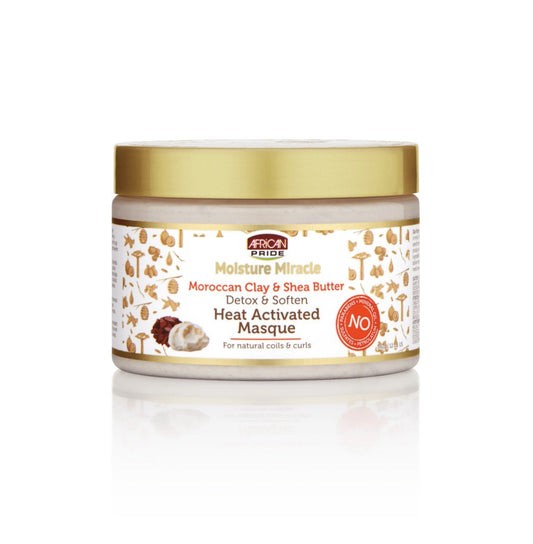 African Pride Moisture Miracle Moroccan Clay & Shea Butter Masque 12oz - Southwestsix Cosmetics African Pride Moisture Miracle Moroccan Clay & Shea Butter Masque 12oz Hair Masque African Pride Southwestsix Cosmetics African Pride Moisture Miracle Moroccan Clay & Shea Butter Masque 12oz