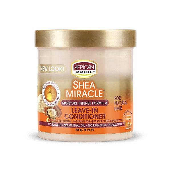 African Pride Shea Miracle Moisture Intense Leave-In Conditioner 15oz - Southwestsix Cosmetics African Pride Shea Miracle Moisture Intense Leave-In Conditioner 15oz Leave-in Conditioner African Pride Southwestsix Cosmetics African Pride Shea Miracle Moisture Intense Leave-In Conditioner 15oz