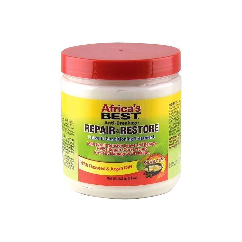 Africa's Best Anti-Breakage Repair & Restore Leave-In Conditioning Treatment 15oz - Southwestsix Cosmetics Africa's Best Anti-Breakage Repair & Restore Leave-In Conditioning Treatment 15oz Deep Conditioner Africa's Best Southwestsix Cosmetics Africa's Best Anti-Breakage Repair & Restore Leave-In Conditioning Treatment 15oz