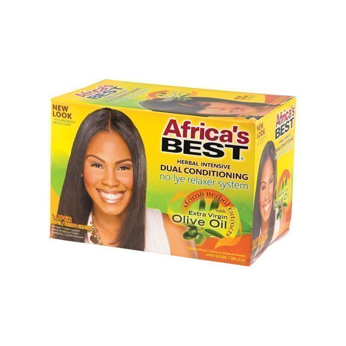 Africa's Best Herbal Intensive Dual Conditioning No-Lye Relaxer System - Southwestsix Cosmetics Africa's Best Herbal Intensive Dual Conditioning No-Lye Relaxer System Hair Relaxer Africa's Best Southwestsix Cosmetics Super Africa's Best Herbal Intensive Dual Conditioning No-Lye Relaxer System