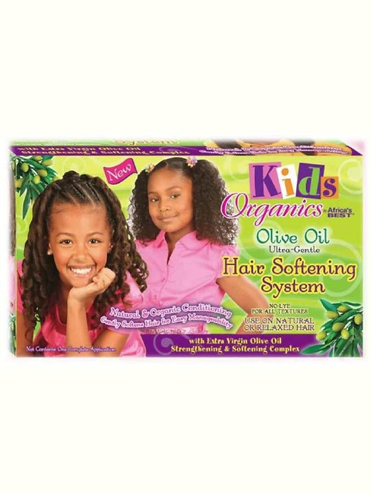 Africa's Best Kids Organics Olive Oil Ultra-Gentle Hair Softening System - Southwestsix Cosmetics Africa's Best Kids Organics Olive Oil Ultra-Gentle Hair Softening System Kids Hair Texturizer Africa's Best Southwestsix Cosmetics 034285517014 Africa's Best Kids Organics Olive Oil Ultra-Gentle Hair Softening System