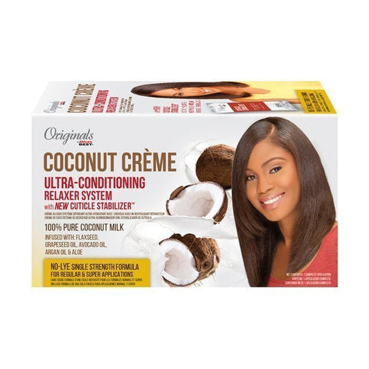 Africa's Best Originals Coconut Creme Ultra-Conditioning Relaxer System - Southwestsix Cosmetics Africa's Best Originals Coconut Creme Ultra-Conditioning Relaxer System Hair Relaxer Africa's Best Southwestsix Cosmetics 034285295011 Africa's Best Originals Coconut Creme Ultra-Conditioning Relaxer System