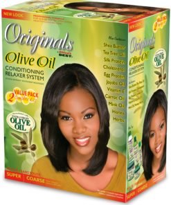 Africa's Best Originals Olive Oil Conditioning Relaxer System 2 Complete Kits - Southwestsix Cosmetics Africa's Best Originals Olive Oil Conditioning Relaxer System 2 Complete Kits Hair Relaxer Africa's Best Southwestsix Cosmetics Coarse Africa's Best Originals Olive Oil Conditioning Relaxer System 2 Complete Kits