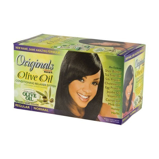 Africa's Best Originals Olive Oil Conditioning Relaxer System - Southwestsix Cosmetics Africa's Best Originals Olive Oil Conditioning Relaxer System Hair Relaxer Africa's Best Southwestsix Cosmetics 034285540005 Regular Africa's Best Originals Olive Oil Conditioning Relaxer System