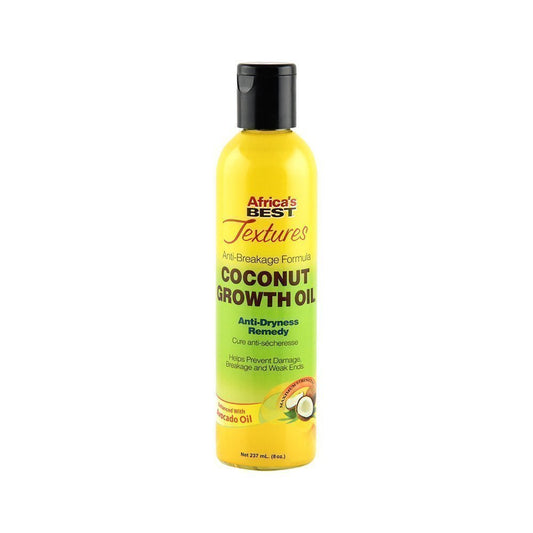 Africa's Best Textures Anti-Breakage Formula Coconut Growth Oil Anti-Dryness Remedy 8oz - Southwestsix Cosmetics Africa's Best Textures Anti-Breakage Formula Coconut Growth Oil Anti-Dryness Remedy 8oz Hair Oil Africa's Best Southwestsix Cosmetics 034285132088 Africa's Best Textures Anti-Breakage Formula Coconut Growth Oil Anti-Dryness Remedy 8oz