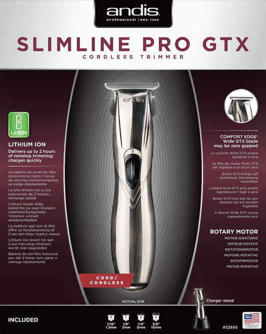 Andis Slimline Pro GTX-32485 - Southwestsix Cosmetics Andis Slimline Pro GTX-32485 Clipper Andis Southwestsix Cosmetics Andis Slimline Pro GTX-32485