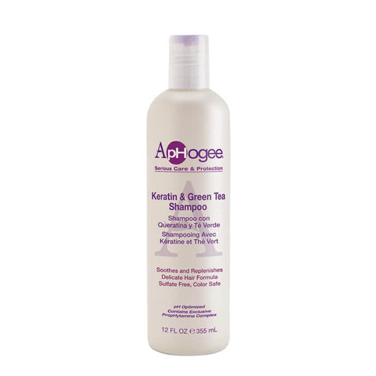 Aphogee Keratin & Green Tea Shampoo 12oz - Southwestsix Cosmetics Aphogee Keratin & Green Tea Shampoo 12oz Aphogee Southwestsix Cosmetics Aphogee Keratin & Green Tea Shampoo 12oz