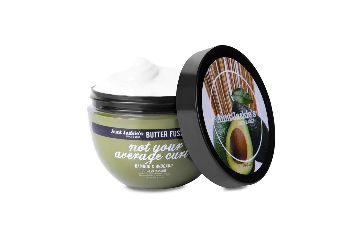 Aunt Jackie’s Butter Fusions Not Your Average Bamboo & Avocado Protein Masque 8oz - Southwestsix Cosmetics Aunt Jackie’s Butter Fusions Not Your Average Bamboo & Avocado Protein Masque 8oz Hair Masque Aunt Jackie's Southwestsix Cosmetics 10 Aunt Jackie’s Butter Fusions Not Your Average Bamboo & Avocado Protein Masque 8oz