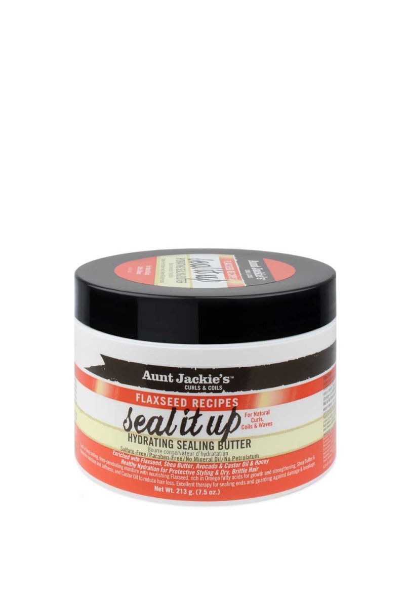 Aunt Jackie’s Seal It Up Hydrating Sealing Butter 7.5oz - Southwestsix Cosmetics Aunt Jackie’s Seal It Up Hydrating Sealing Butter 7.5oz Moisturiser Aunt Jackie's Southwestsix Cosmetics Aunt Jackie’s Seal It Up Hydrating Sealing Butter 7.5oz
