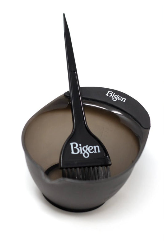 Bigen Mixing Bowl and Tint Brush - Southwestsix Cosmetics Bigen Mixing Bowl and Tint Brush Hair Tool Bigen Southwestsix Cosmetics Bigen Mixing Bowl and Tint Brush