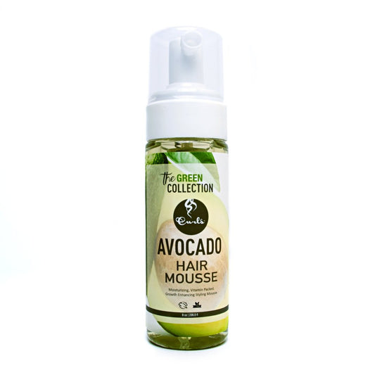 Curls Green Collection Avocado Hair Mousse - Southwestsix Cosmetics Curls Green Collection Avocado Hair Mousse Mousse Curls Southwestsix Cosmetics Curls Green Collection Avocado Hair Mousse