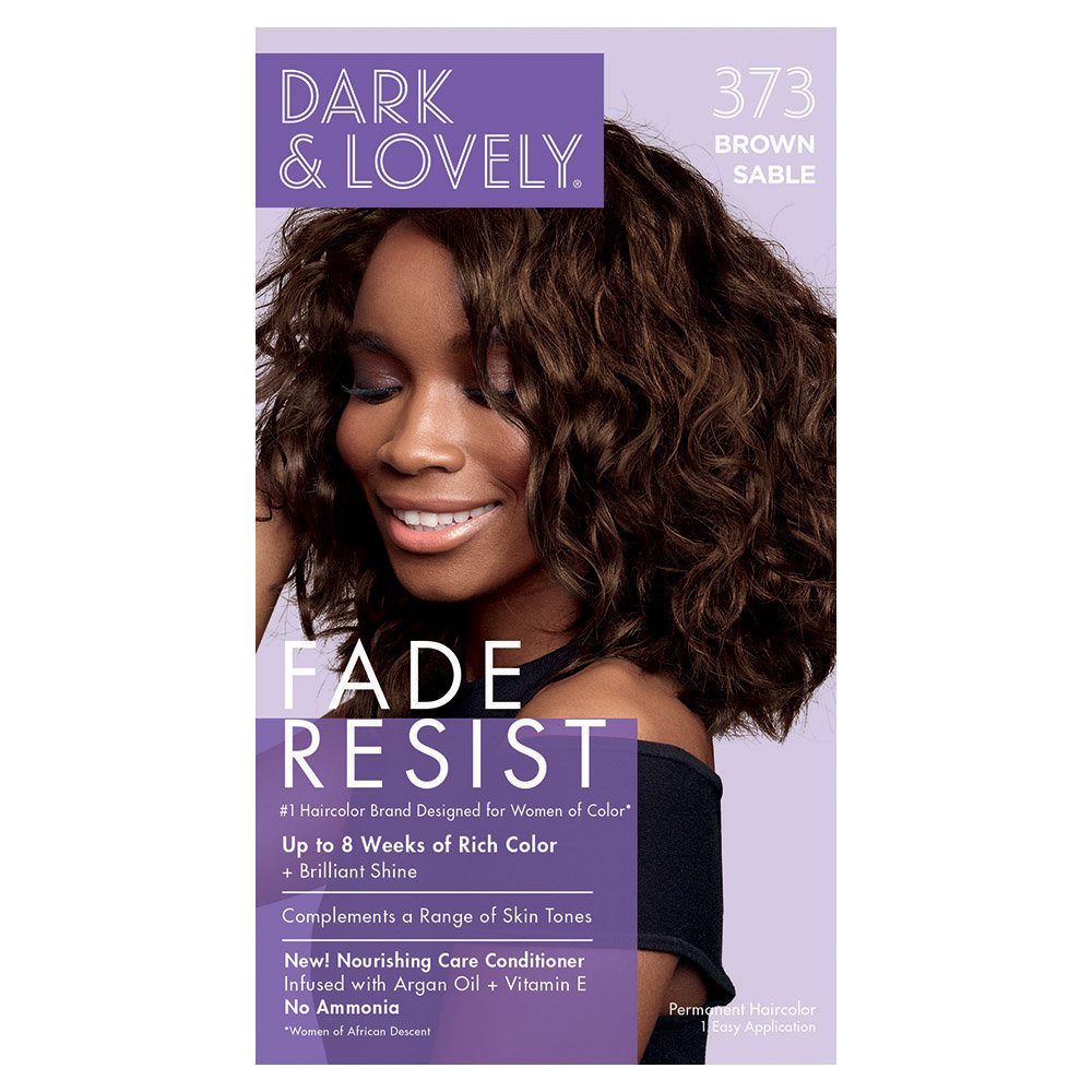 Dark & Lovely Fade Resist Permanent Rich Conditioning Colour - Southwestsix Cosmetics Dark & Lovely Fade Resist Permanent Rich Conditioning Colour Hair Dyes Dark & Lovely Southwestsix Cosmetics 072790003738 #373 Brown Sable Dark & Lovely Fade Resist Permanent Rich Conditioning Colour