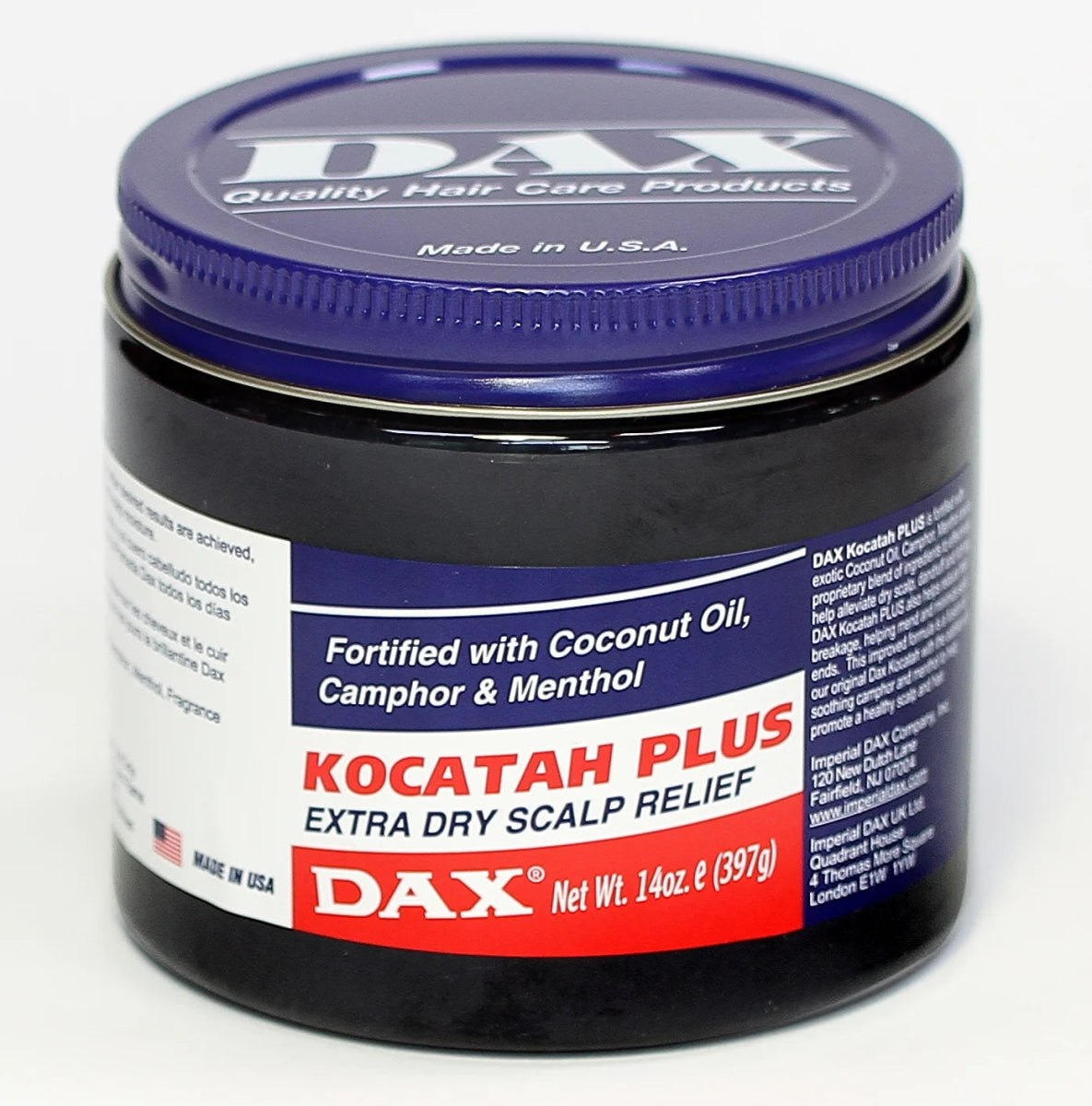 DAX Kocatah Plus - Southwestsix Cosmetics DAX Kocatah Plus Hair Moisturiser DAX Southwestsix Cosmetics 3.5oz DAX Kocatah Plus