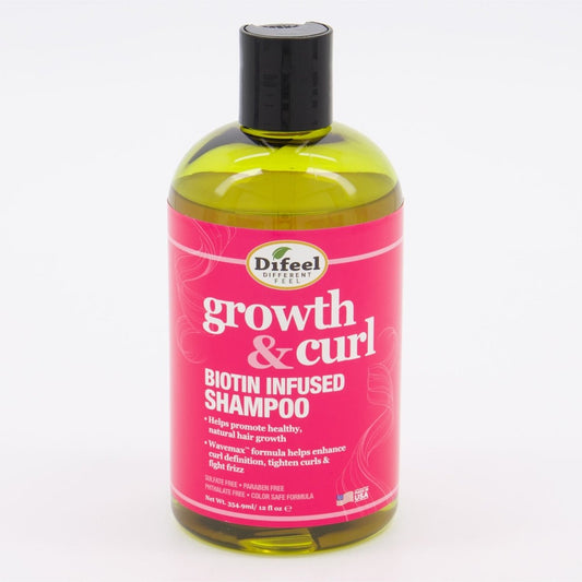 Difeel Growth and Curl Biotin Shampoo 12oz - Southwestsix Cosmetics Difeel Growth and Curl Biotin Shampoo 12oz Shampoo Difeel Southwestsix Cosmetics Difeel Growth and Curl Biotin Shampoo 12oz