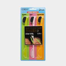 EBIN New York 24 Hour Edge Tamer Brushes Brush & Comb Swine Bristles - 3 Pack - Southwestsix Cosmetics EBIN New York 24 Hour Edge Tamer Brushes Brush & Comb Swine Bristles - 3 Pack Edges Brush EBIN New York Southwestsix Cosmetics 812429033626 EBIN New York 24 Hour Edge Tamer Brushes Brush & Comb Swine Bristles - 3 Pack