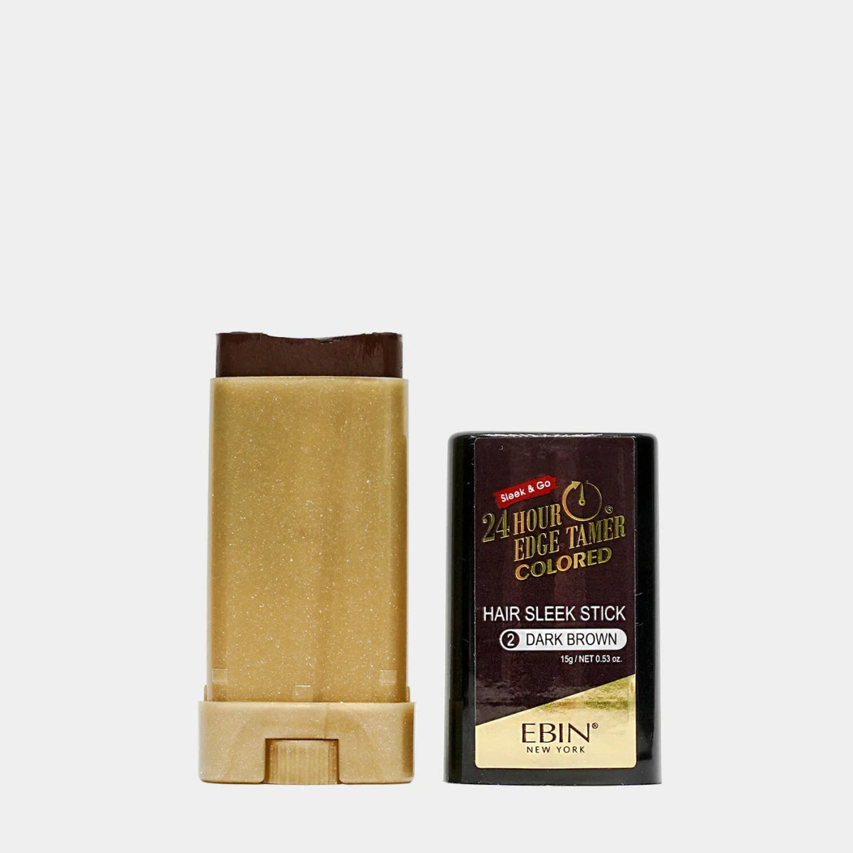 EBIN New York 24 Hour Edge Tamer Colored Hair Sleek Stick 0.53oz - Southwestsix Cosmetics EBIN New York 24 Hour Edge Tamer Colored Hair Sleek Stick 0.53oz Wax Stick EBIN New York Southwestsix Cosmetics Dark Brown EBIN New York 24 Hour Edge Tamer Colored Hair Sleek Stick 0.53oz