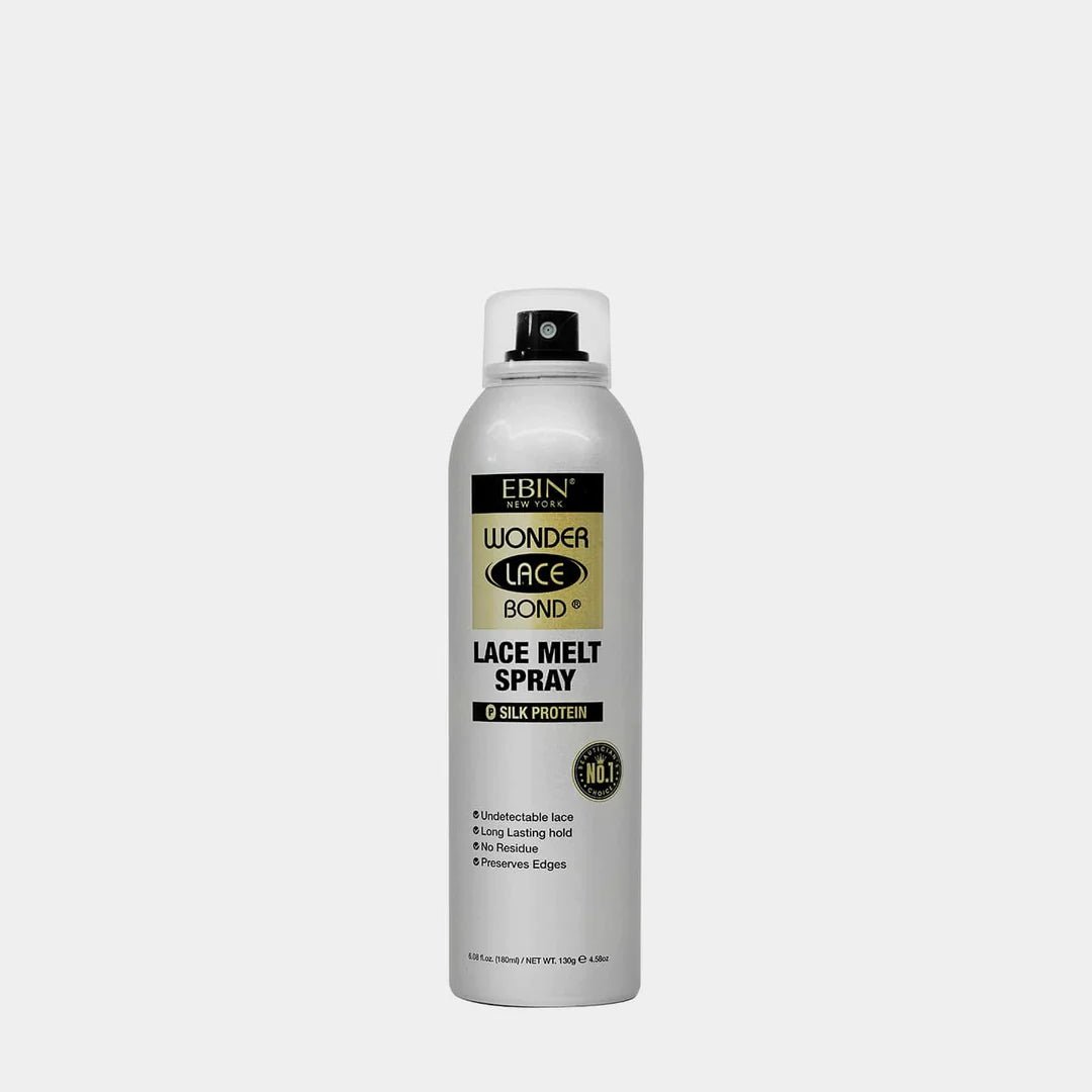 EBIN New York Wonder Lace Bond Lace Melt Spray - Silk Protein - Southwestsix Cosmetics EBIN New York Wonder Lace Bond Lace Melt Spray - Silk Protein Hair Spray EBIN New York Southwestsix Cosmetics 812429039642 2.7oz EBIN New York Wonder Lace Bond Lace Melt Spray - Silk Protein