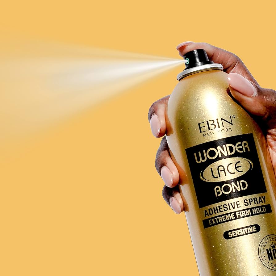 EBIN WONDER LACE BOND WIG ADHESIVE SPRAY - SENSITIVE (6.08OZ/ 180ML) - Southwestsix Cosmetics EBIN WONDER LACE BOND WIG ADHESIVE SPRAY - SENSITIVE (6.08OZ/ 180ML) Adhesive Spray EBIN New York Southwestsix Cosmetics DI-VMYQ-QPX2 EBIN WONDER LACE BOND WIG ADHESIVE SPRAY - SENSITIVE (6.08OZ/ 180ML)