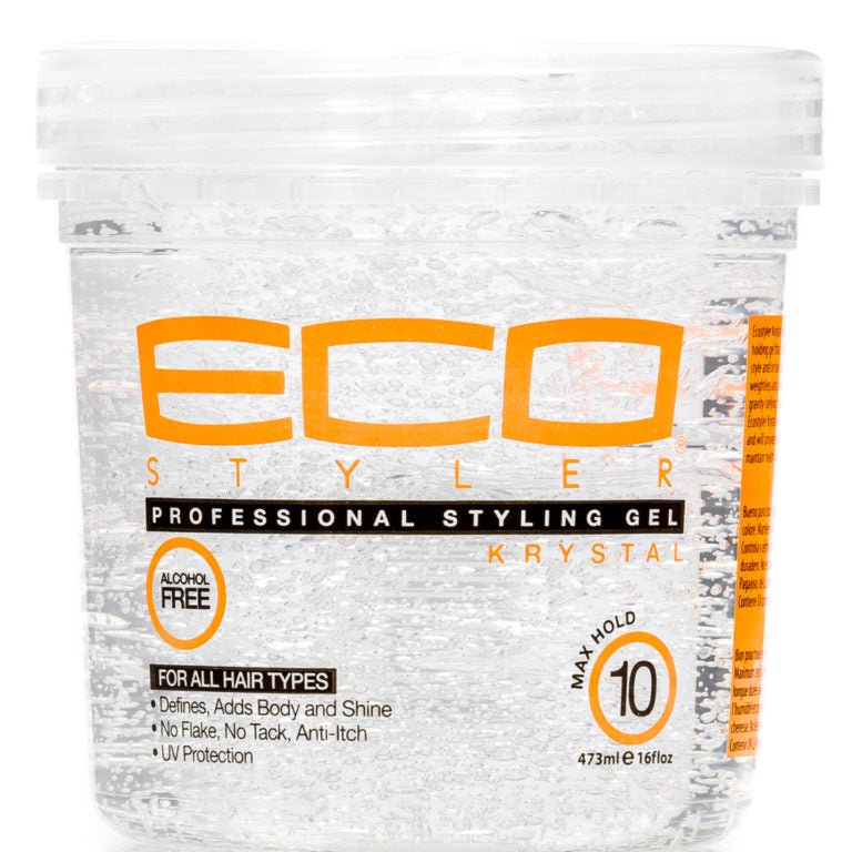 ECO Styling Gel Krystal - Southwestsix Cosmetics ECO Styling Gel Krystal Hair Gel ECO Styler Southwestsix Cosmetics 748378001136 8 OZ ECO Styling Gel Krystal