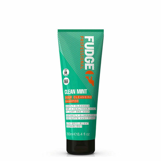 Fudge Clean Mint Deep Cleansing Shampoo 250ml - Southwestsix Cosmetics Fudge Clean Mint Deep Cleansing Shampoo 250ml fudge Southwestsix Cosmetics 5031550000672 Fudge Clean Mint Deep Cleansing Shampoo 250ml