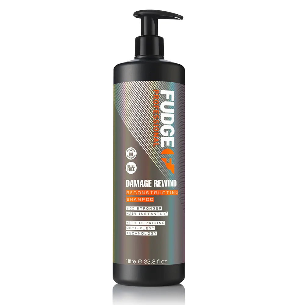 Fudge Damage Rewind Reconstructing Shampoo - Southwestsix Cosmetics Fudge Damage Rewind Reconstructing Shampoo fudge Southwestsix Cosmetics 5060420335606 1L Fudge Damage Rewind Reconstructing Shampoo
