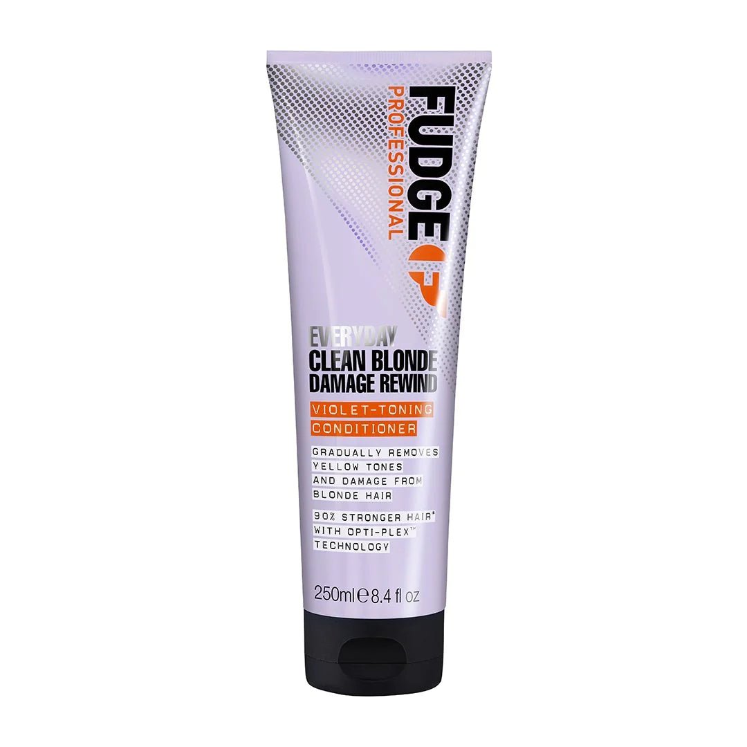 Fudge Everyday Clean Blonde Damage Rewind Conditioner 250ml - Southwestsix Cosmetics Fudge Everyday Clean Blonde Damage Rewind Conditioner 250ml fudge Southwestsix Cosmetics Fudge Everyday Clean Blonde Damage Rewind Conditioner 250ml